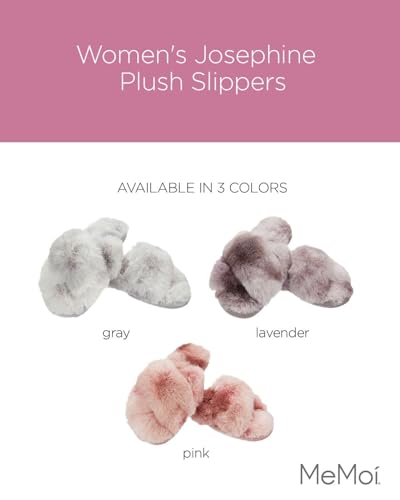 MeMoi Women's Josephine Plush Slippers2