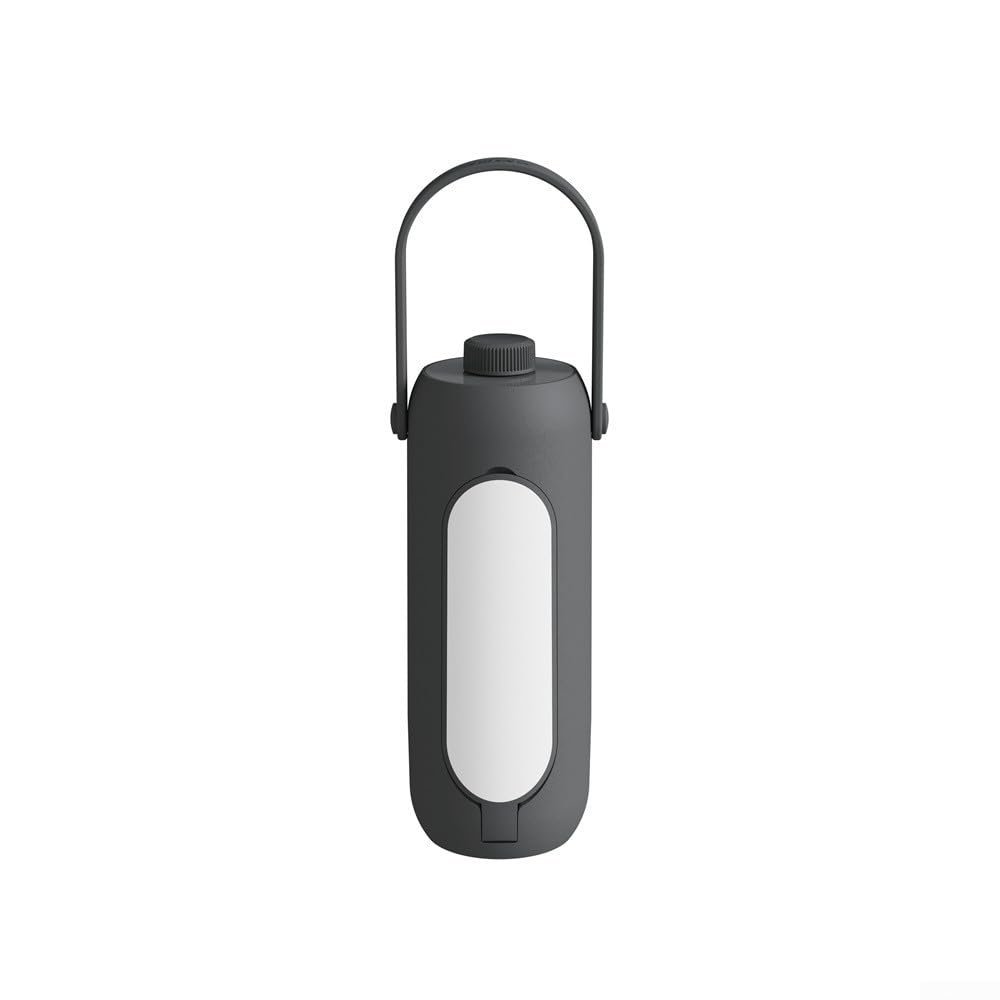 Luce da campeggio, multifunzionale per esterni, 10000 mA, LED espandibile, ricaricabile per campeggio e attività all'aperto (grigio 10000mA)