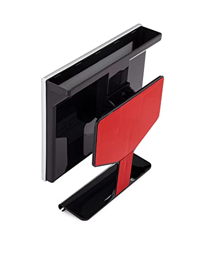 toilettree products fogless shower mirror with squeegee - anti-fog mirror - adjustable shaving mirror with a squeegee - rust-proof impact-resistance bathroom shower mirror