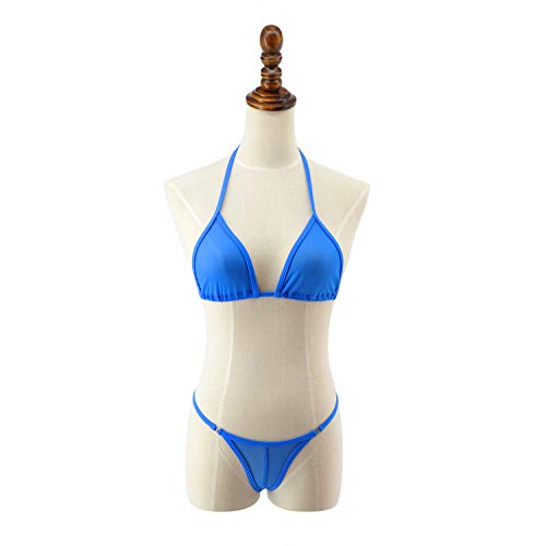 SHERRYLO Sheer Micro Bikini See Through Bikinis Extreme Mesh Slutty Swimsuit Brazilian See Thru G String Thong Bathing Suit