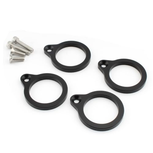 Rehausseur de guidon alu pour Kawasaki Ninja 400 250 pince de montage usinée