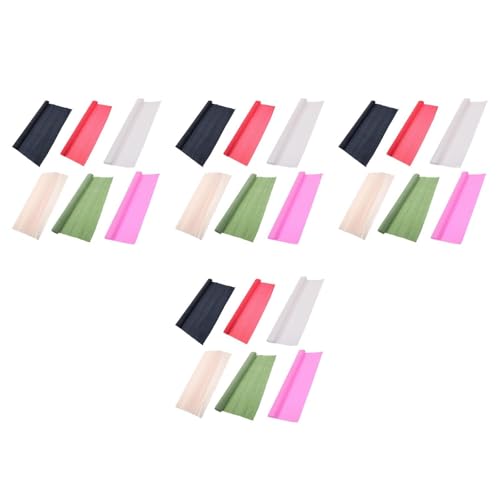 Papier décoration de mariage crépon pour diy matériel de fleurs 4 ensembles housoutil