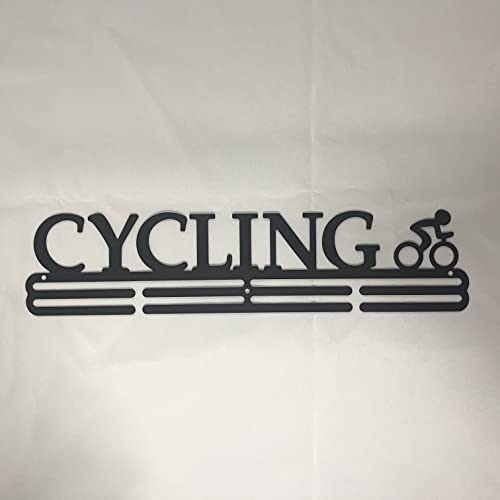 Yubingqin Medaille display hanger voor fietsen Sport medaille hanger fietsen medaille houder muur haak rack staal Gepersonaliseerd Maatwerk Logo (Kleur: CYC) - Image 3