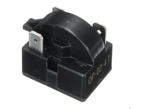 Image of ENTERPRISES 3 PIN Overload Olp Set Relay Overload Protector Compatible with Fridge (COMBO 14)