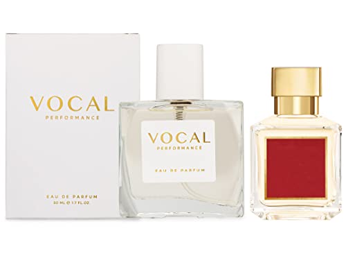 Vocal Performance Eau de Parfum For Unisex Inspired by Maison Francis Kurkdjian Baccarat Rouge 540 1.7 FL. OZ. Perfume Vegan, Paraben & Phthalate Free Never Tested on Animals