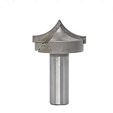 1/4 1/2 Inch Shank Router Bit, 2 Inch Diameter, Carbide Wood Router Bits Woodworking Cutter Tool for Cutting Wood Stock 19 Sizes for Choose