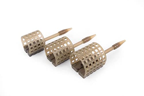 Preston Innovations Preston ICS Cage Feeder Inline Futterkorb mit ICS Wechselsystem in Verschiedenen Größen und Gewichte erhältlich (Ø 30 x 35mm / 45g)