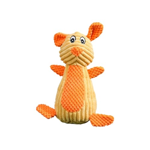 Sleek Dog Plush Toys, Interactive Dog Plush Toys, Sturdy Squeaky Dog Plush Toys, Decorative Cartoon Dogs Toy 35x20cm for Pet, Ho