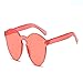 Produktbild nobrand Sonnenbrille einteilige Sonnenbrille bonbonfarbene Brille Damenmode Sonnenbrille