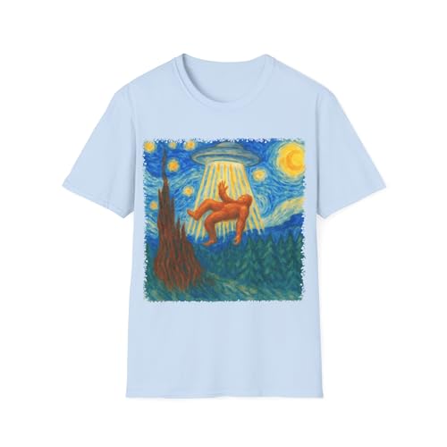Chemise graphique extraterrestre pour partager votre amour du mystère