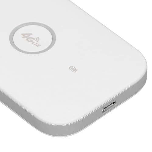 Image of 4G LTE Mobile Hotspot, Pocket WiFi Router with 300Mbps Speed, SIM Card Slot for Travel, Portable High Speed Internet for Smartphones, Tablets, Laptops, Supports Up to 10 Users