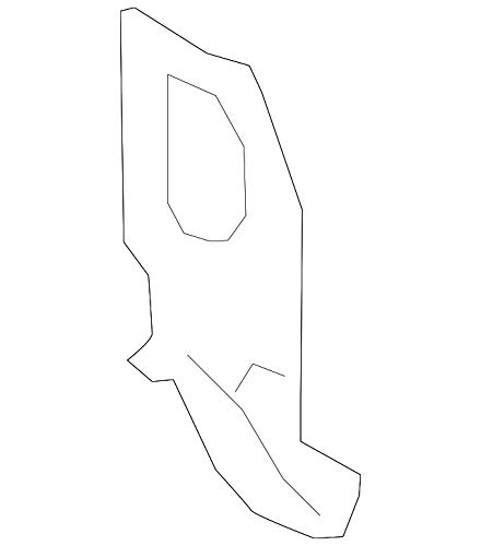 Subaru Plate FF RH