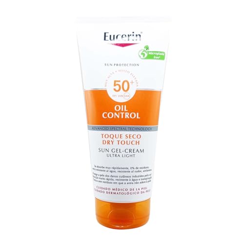 Eucerin Sun Sensitive Protect gel crème SPF 50 protection solaire peaux sensibles 200ml