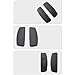 Generic 2Pcs Office Chair Replacement Arm Rest Pads, Universal Wear Resistant Waterproof Desk Chair Arm Pads for Armchair
