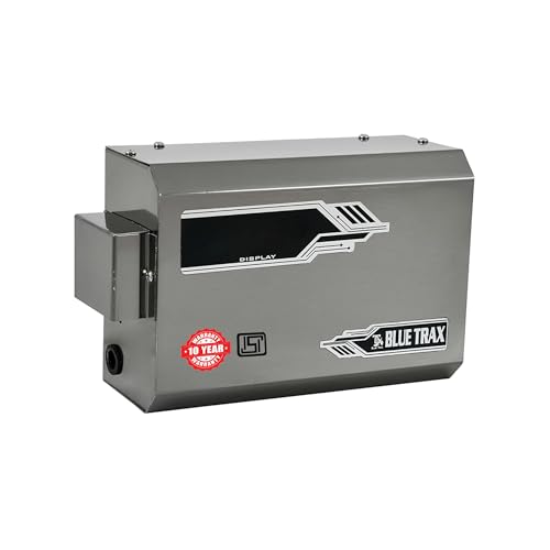 Image of BLUETRAX 5 KVA 4000W Copper Voltage Stabilizer | 170V-270V | Hanging | Automatic Digital | for 2 Ton AC & 2HP Pump | ISI Certified | 10 Years Warranty | Grey