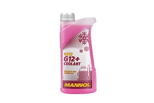 1L Coolant Antifreeze G12+ RED Ready Mixed Long Life