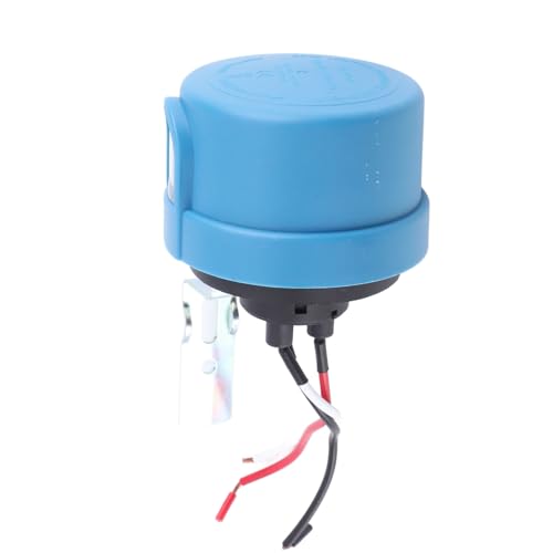 FTVOGUE Straßenlaternen-Fotosteuerung, IP65 Wasserdichter Fotozellensensor, Automatischer Außenlichtschalter für Straßenbeleuchtung, Spannungsbereich 105–305 V