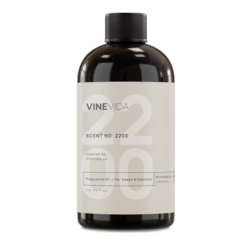 VINEVIDA [16oz] Scent No.2200Fragrance Oil for Candle Making - Made in USA Candle Scents for Candle Making - Natural Candle Fragrance Oil - Scents for Soap Making