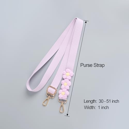 Image of chushui 1 inch Purse Strap,Replacement Crossbody Strap Adjustable Shoulder Strap for Handbag Bag