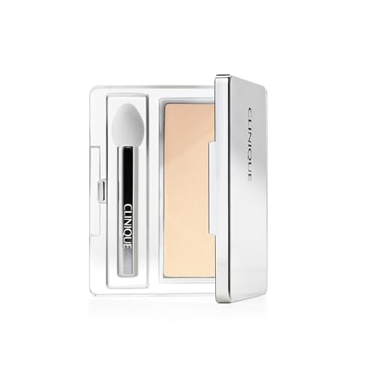 Clinique All About Shadow Single Eye Shadow Makeup | Safe For Sensitive Eyes, French Vanilla, 0.06 Ounce