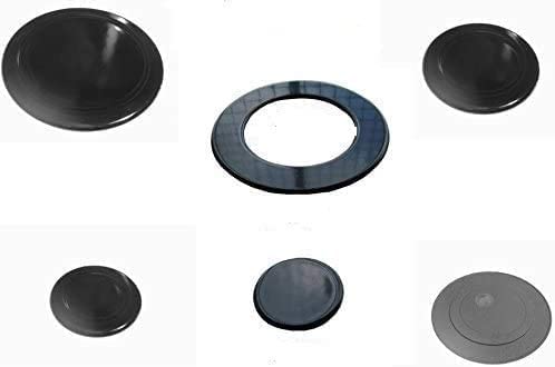 G GRIMALDI SET 5 FUOCHI PIATTELLI SPARTIFIAMMA REX ADATTABILI