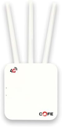 COFE Wi-Fi-6 4G Sim Router with 300Mbps Speed 4G Sim Compatible WiFi ...