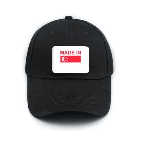 Casquette de baseball réglable Singapour Country Love Hat pour protéger du soleil