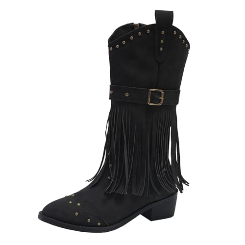 Bottes mi-mollet en caoutchouc femme doublure en tissu respirant confort