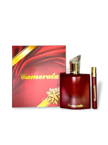 SUCHEL FOREVER NUEVO Camerata Estuche de Regalo - Gift Set Camerata Perfume Cubano Eau de Parfum 65 mL & Perfumador de cartera 10 mL for Adults