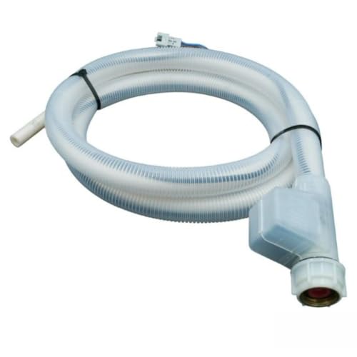 Bitron, Tubo di Carico d'Ingresso Acquastop Acqua Fredda, Per Lavatrice, Lavastoviglie, Filtro Rosso, 1650 mm