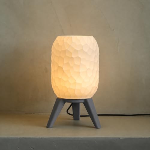 Image of Action Pro Table Lamp with Tripod Stand, Warm Light, Modern Bedside Lamp for Home & Bedroom (Design-2)