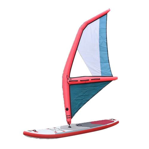 Ala gonfiabile da surf per windsurf, palmare aquilone foil Wing con custodia e guinzaglio da surf, ideale per Wing Foiling, surf e sport acquatici