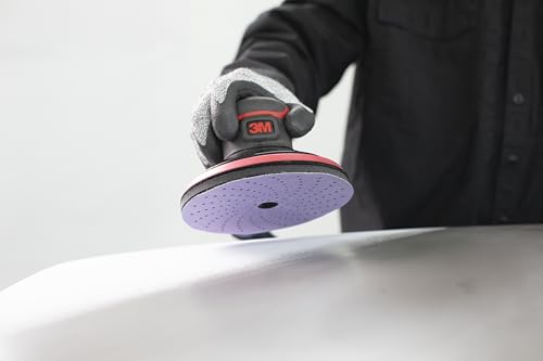 Image of 3M Cubitron II Hookit Clean Sanding Abrasive Disc 31468, 3 in, 1000+ Grade, Pack of 50 Discs, Virtually Dust-Free, High Performance, Long Lasting, Multi-Hole Pattern, for Automotive Sanding