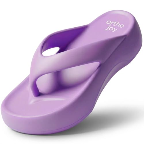 Image of ORTHO JOY Orthopedic Slippers for Women | Soft Cushioned EVA Flip Flops with Arch & Heel Support | Lightweight Anti-Slip Comfort Footwear for Daily Wear, Indoor & Outdoor