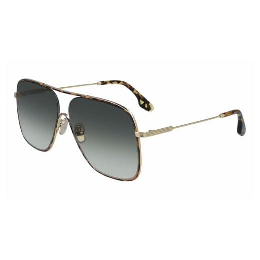 Victoria Beckham VB132S Gafas de Sol, 214 Havana, 61 Unisex Adulto