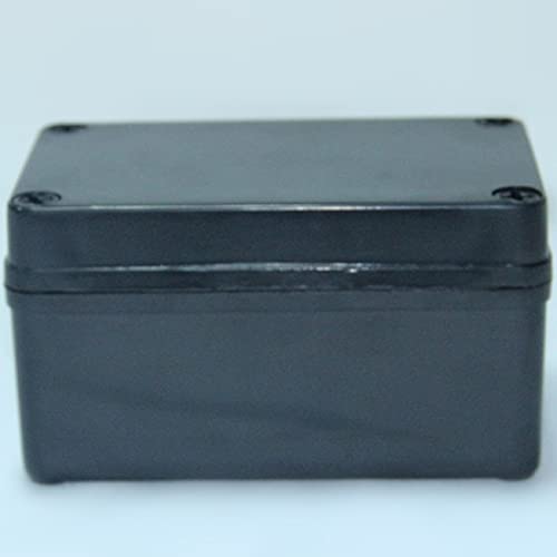 Davitu Wiring Harness - 80*130*70mm Black color Waterproof over black flame-retardant ABS button junction box enclosure