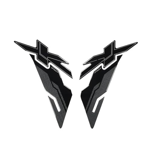 Autocollant Réservoir Gaz Moto pour NC750X 2021-2022 Antidérapant Protection Noir