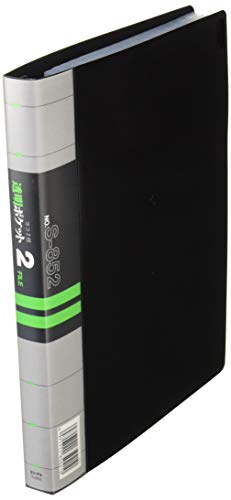 コレクト 2ポケットファイル Amazon.co.jp: コレクト 透明ポケット2ファイル 黒 B5L26穴 S-852-BK