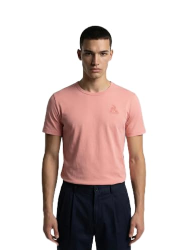 T-Shirt Le Coq Sportif Rosette PE Tee SS N°3 M en Coton Doux