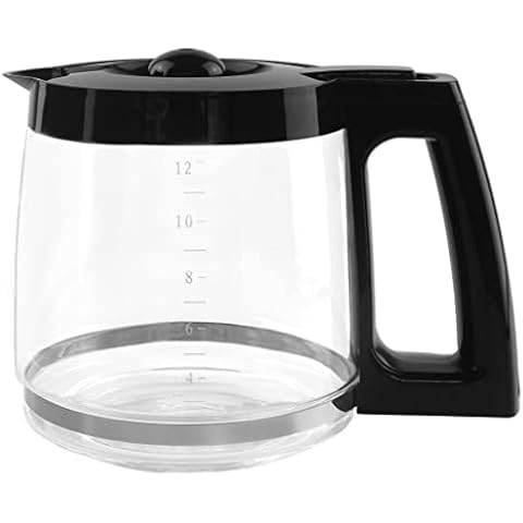 SendExtra 12-Cup Replacement Glass Carafe Pot Compatible with Ninja Coffee Brewer Maker Models CE251 CE201 CE201C CE200 CE200C Model# XGLSLID200 Cover