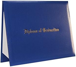GraduationForYou Smooth Imprinted Diploma of Graduation Certificate Cover 8 1/2" x 11"