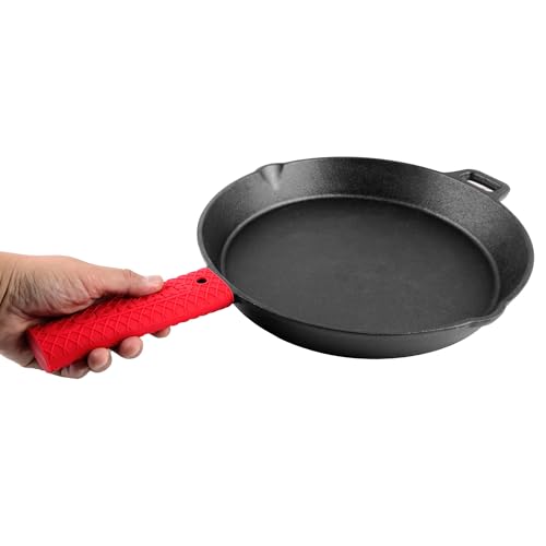 Poignée en silicone rouge Coghlan's accessoire cuisson réchaud