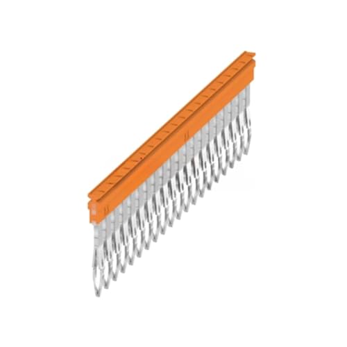 Conector cruzado de accesorios de bloque de terminales y puente enchufable ZQV 2.5N/20