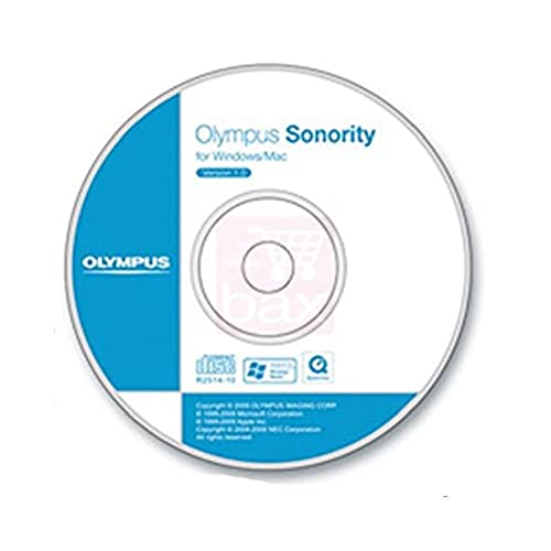 Sonority Software Olympus Sonority Plus CD-ROM con Software Sonority, Nero