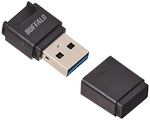 Buffalo Buffalo USB 3.0 Compact Card Reader for Micro SD Black BSCRM100U3BK
