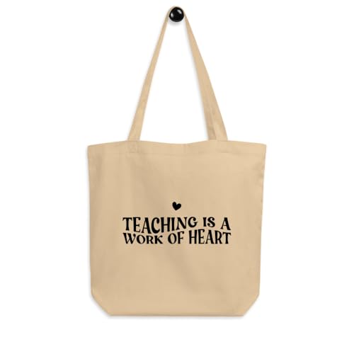 Teaching Is a Work of Heart Eco Tote Bag