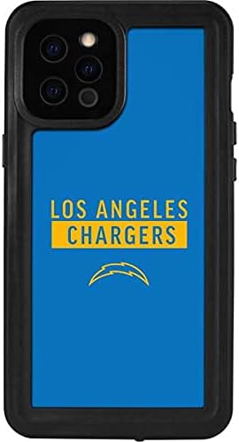 Skinit Waterproof Phone Case Compatible with iPhone 12 Pro Max - Officially Licensed NFL Los Angeles Chargers Blue Performance Series Design