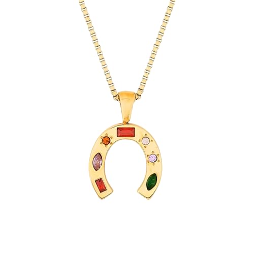 Collier fer à cheval en argent 925 massif et finitions luxe