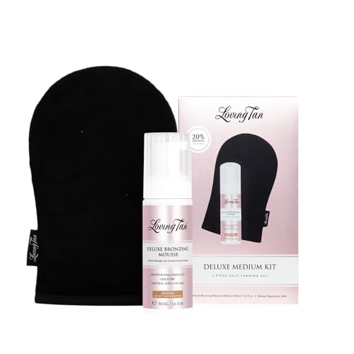 Loving Tan Deluxe Bronzing Mousse - Streak Free, Natural looking, Professional Strength Sunless...