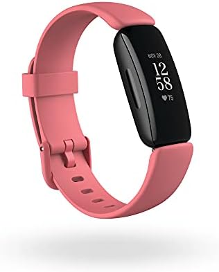 Fitbit Ace 3 Activity Tracker for Kids, Up to 8 days battery life & water resistant up to 50 m & Inspire 2 Health & Fitness Tracker, 24/7 Heart Rate & up to 10 Days Battery, Desert Rose